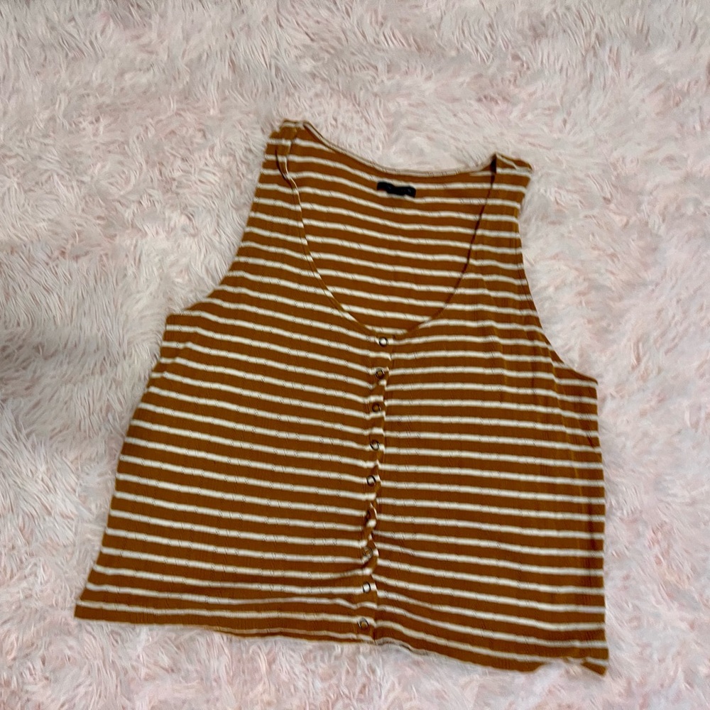 American Eagle striped tank top
